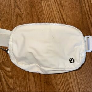 Lululemon Athletica White Belt Bag